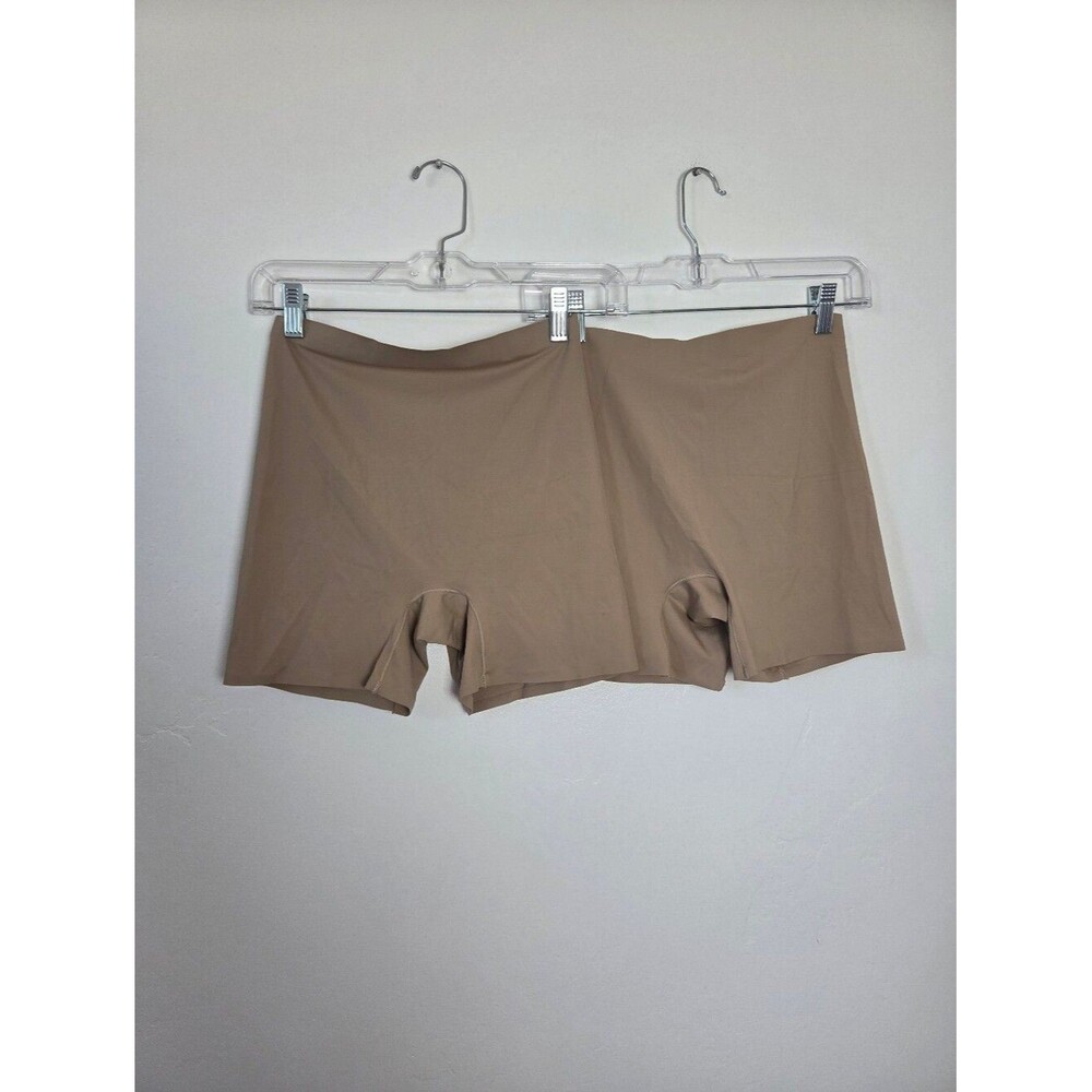 Bundle Of Two Shaper Under Shorts Beige Nude Modesty Guard Small